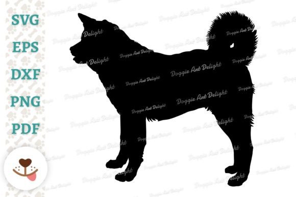 Akita Inu Dog Silhouette: A Designer's Review
