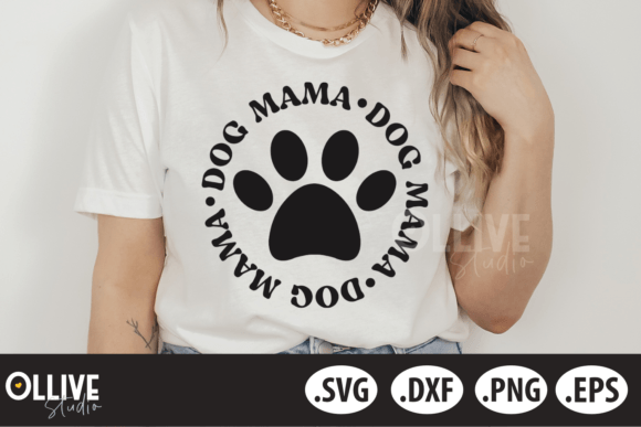 Dog Mama SVG Cut File: Real Talk for Embroidery Designers