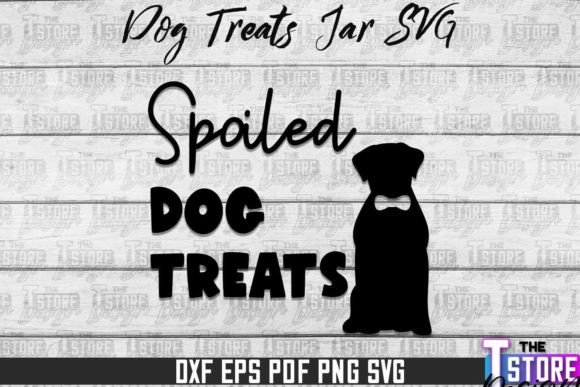 Dog Treat Jar SVG for Embroidery Projects