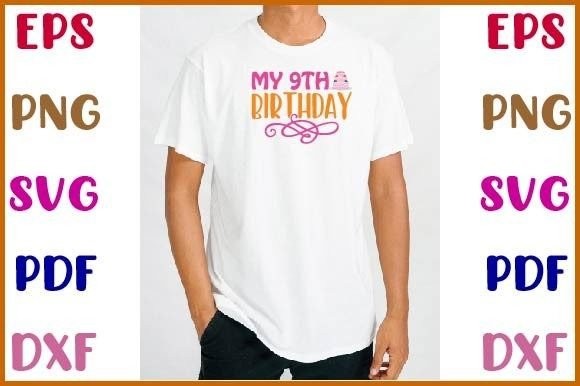 My 9th Birthday: A Designer's Honest Take on This Dog SVG T-Shirt Design