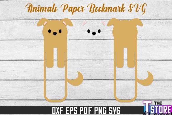 Paper Dog Bookmarks SVG – Real Embroidery Test