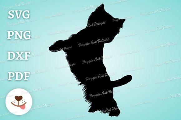 Westie Dog Silhouette Review for Embroidery